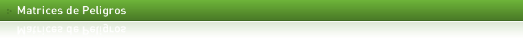 Matrices de Peligros